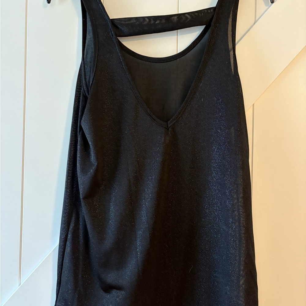 Elegant Black Sleeveless Top